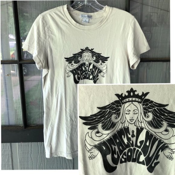 RARE Lucky Brand Tee Shirt - Picture 1 of 5